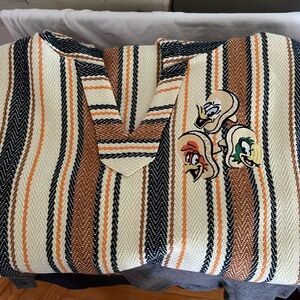 Three Caballeros striped hoodie